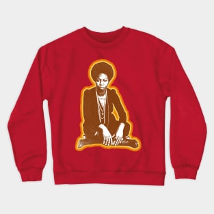 Nina Simone /\//\/ Original Retro Style Fan Design Crewneck Sweatshirt